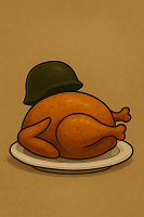 ローストチキン,ヘルメット,食べ物,皿,イラスト