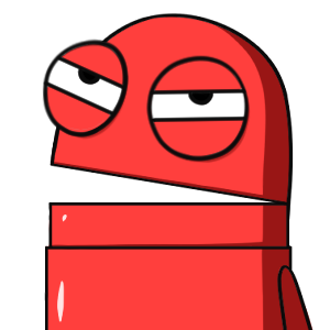 赤色,キャラクター,イラスト,ロボット,シンプル,漫画風