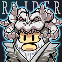 キャラクター,ホーンヘルム,RAIDER,兜,コミックスタイル