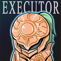 EXECUTOR,キャラクター,ヘルメット,アーマー,SF,ファンタジー