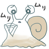 カタツムリ,イラスト,ムリ