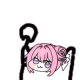 ピンク髪,かわいい,キャラクター,ちびキャラ