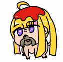 アニメキャラ,犬,髭,金髪,ポプテピピック