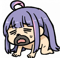 キャラクター,髭,アニメ,裸,紫髪