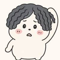 キャラクター,イラスト,カールした髪,驚き
