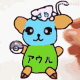 動物キャラクター,帽子,文字,アウル