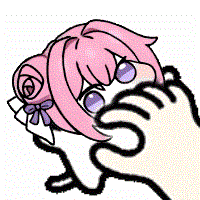 アニメキャラクター,ピンク髪,手,かわいい