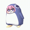 ペンギン,ピンク髪,動物コスプレ,デフォルメキャラクター,着ぐるみ
