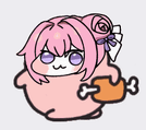 ピンク,キャラクター,チキン,可愛い